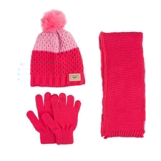 Çocuk Atkı Bere Eldiven Takım